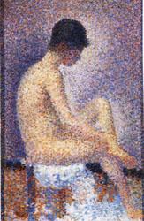 Georges Seurat Model China oil painting art